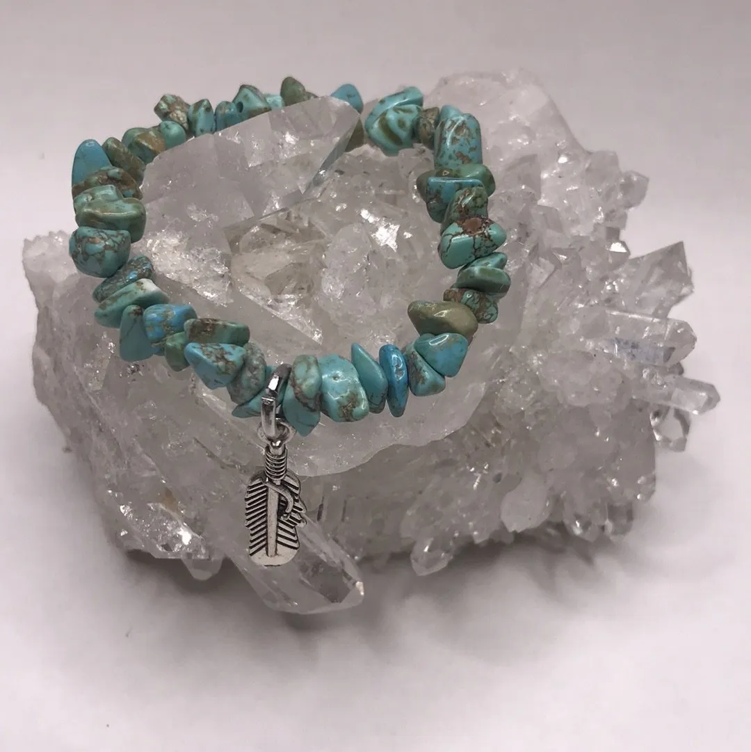 Turquoise Howlite StackIng Bracelet