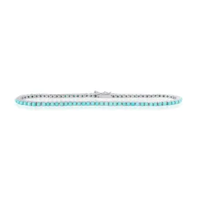 Turquoise Tennis Bracelet