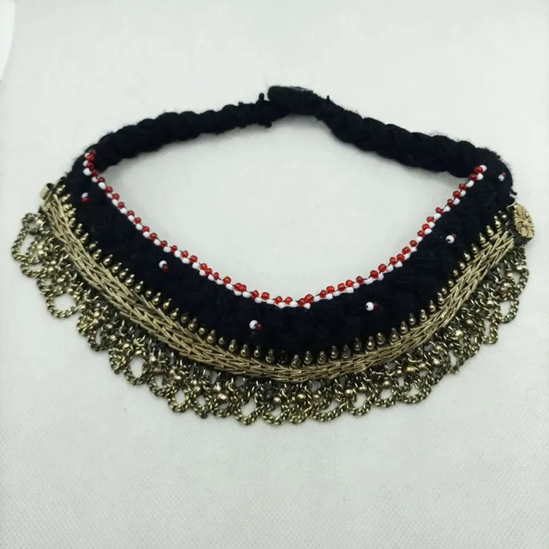 Vintage Ethnic Tribal Chokar with Vintage Bells