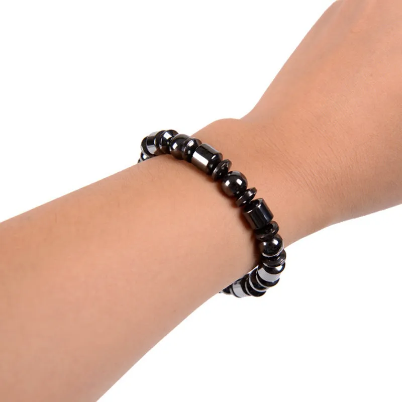 Weight Loss Black Stone Magnetic Therapy Braclet jewelery magnetic bracelets