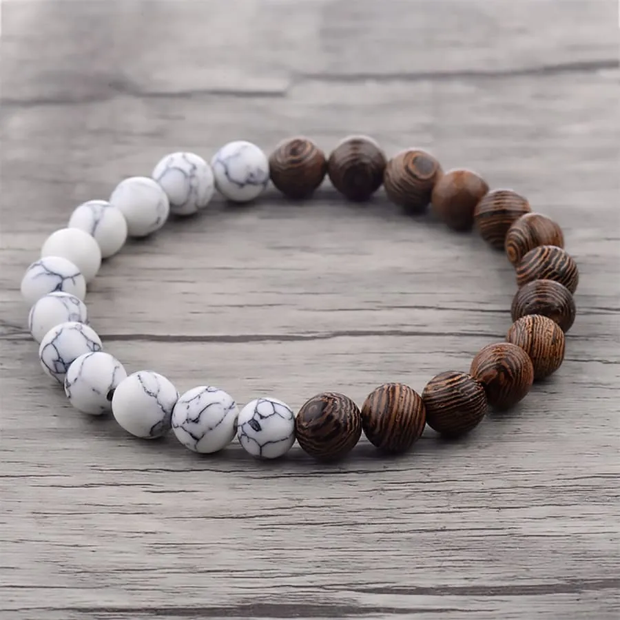 Wooden Beads Bracelets For Men Women Meditation Healing| Yoga Bracelet Beads