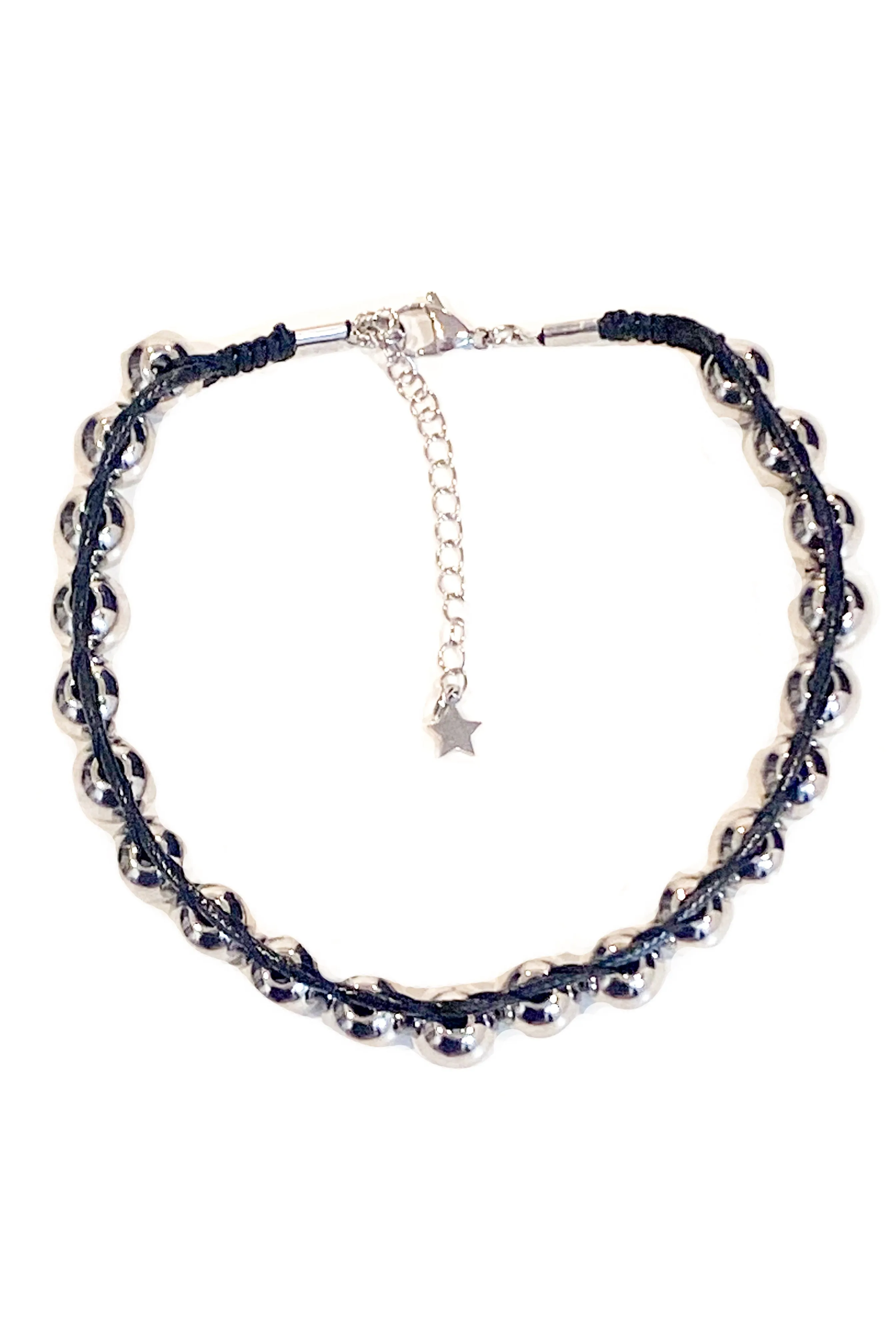 Woven Ball Chain Choker